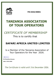 Safari Africa United - Asociación de Operadores Turísticos de Tanzania